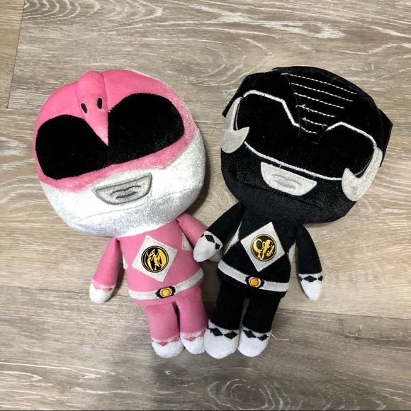 pink power ranger stuffed doll